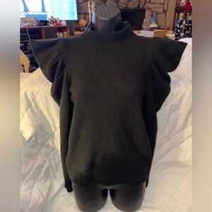 Industry Republic Wool Blend Butterfly Sleeve Modern Sweater‎